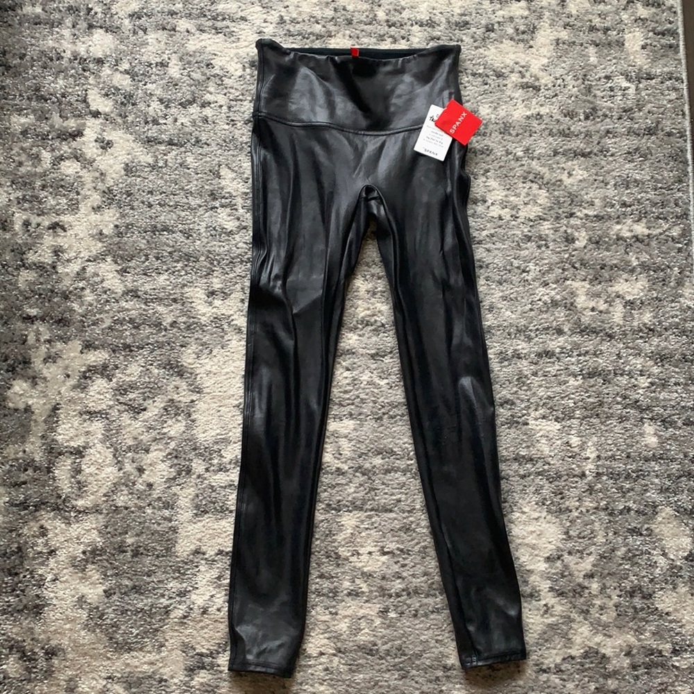 Spanx Faux Leather Leggings